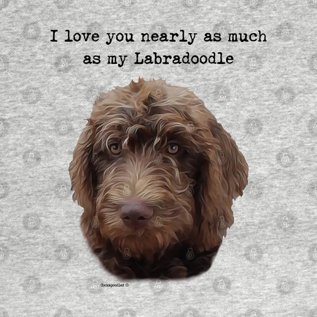 Labradoodle Dog Love by WoofnDoodle 